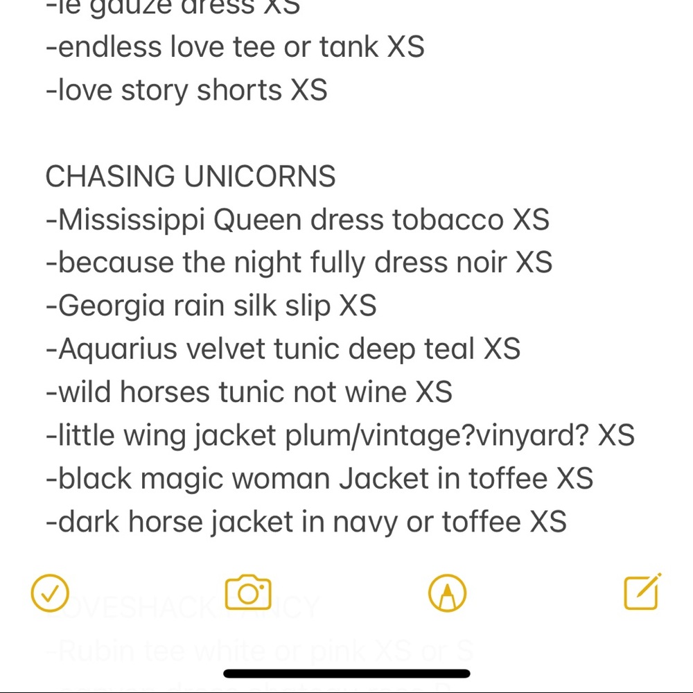**WISH LIST** - Picture 3 of 4